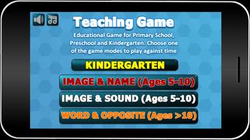 Kids Learning Educational Game Affiche
