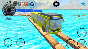 USA Bus Impossible simulator Plakat