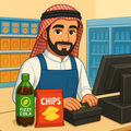 محل بقالة: سوبر ماركت عربي