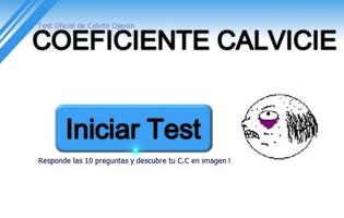 Test para estudiantes Affiche