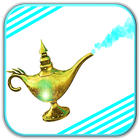 Magic Lamp Genie wish icon