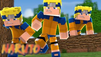 Minecraft Anime Naruto Skins ảnh chụp màn hình 3