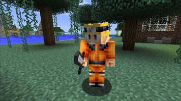 Minecraft Anime Naruto Skins ảnh chụp màn hình 1