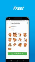 WAStickersApps Popo Cat Stickers for Whatsapp 截图 1