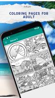 Nature Scenery Coloring Book скриншот 2