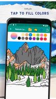 Nature Scenery Coloring Book скриншот 3