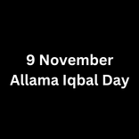 9 November Iqbal Day Poetry