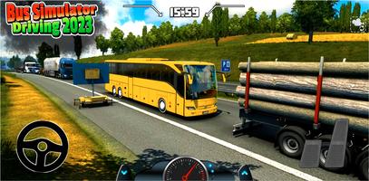 Bus Simulator Driving 3D 2023 capture d'écran 1
