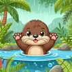 Otter Blink Puzzle Game आइकन