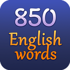 850 english words icône