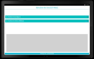 Résultat Loto Mali screenshot 3