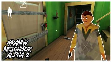 Neighbor Granny Alpha Mod:Scary Survival Game 2019 الملصق