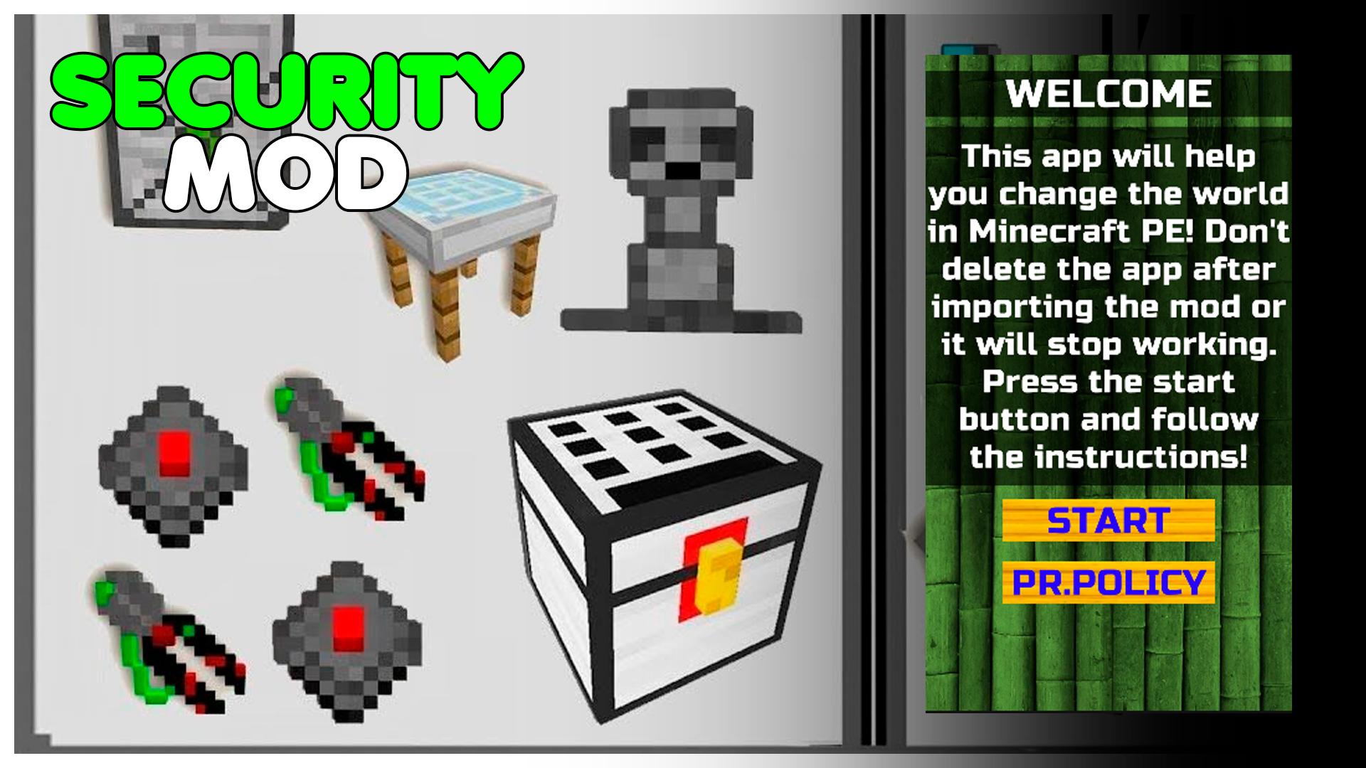 Security craft mod Security craft mod