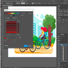 Adobe Illustrator Tutorial ไอคอน