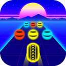 Neon Color Ball Road Run APK