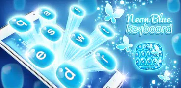 Neon Blue Keyboard Changer
