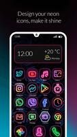 Cambia los Iconos Efecto Neon captura de pantalla 3