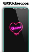 WAStickerApps: Neon Stickers for Chit Chatting poster