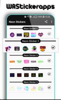 WAStickerApps: Neon Stickers for Chit Chatting screenshot 2