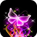 Neon Butterfly Wallpaper APK