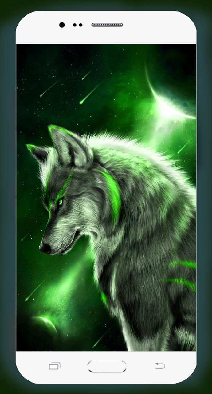 wallpapers Wolf Beautiful Neon Animal Wallpaper neon animal wallpaper for android apk