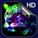 Neon Animals Live Wallpaper HD APK