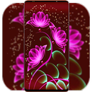 Neon Flower Wallpaper APK