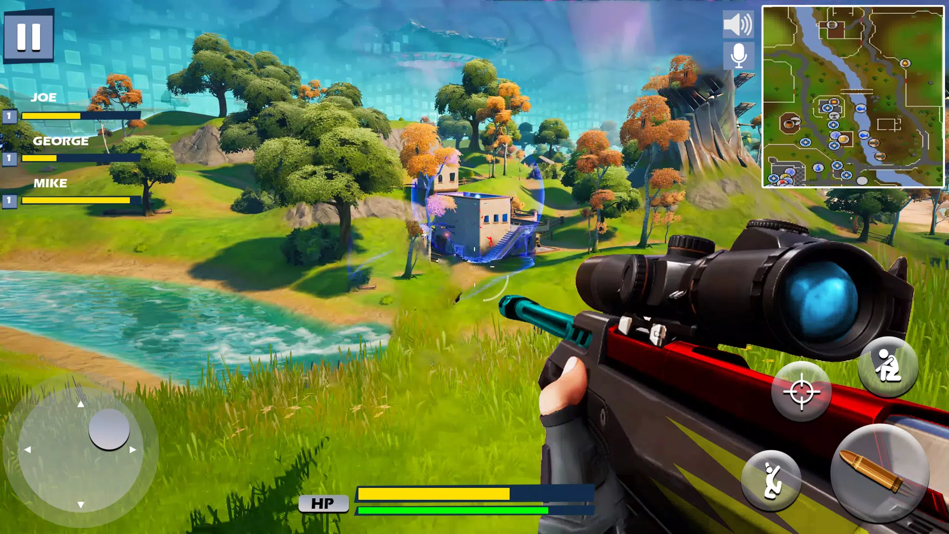 Robot War Fortnight Battlefield Royale APK برای دانلود اندروید