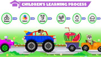 Learn with Cars Kids & Toddler ảnh chụp màn hình 3