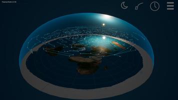 Flat Earth 3D captura de pantalla 1