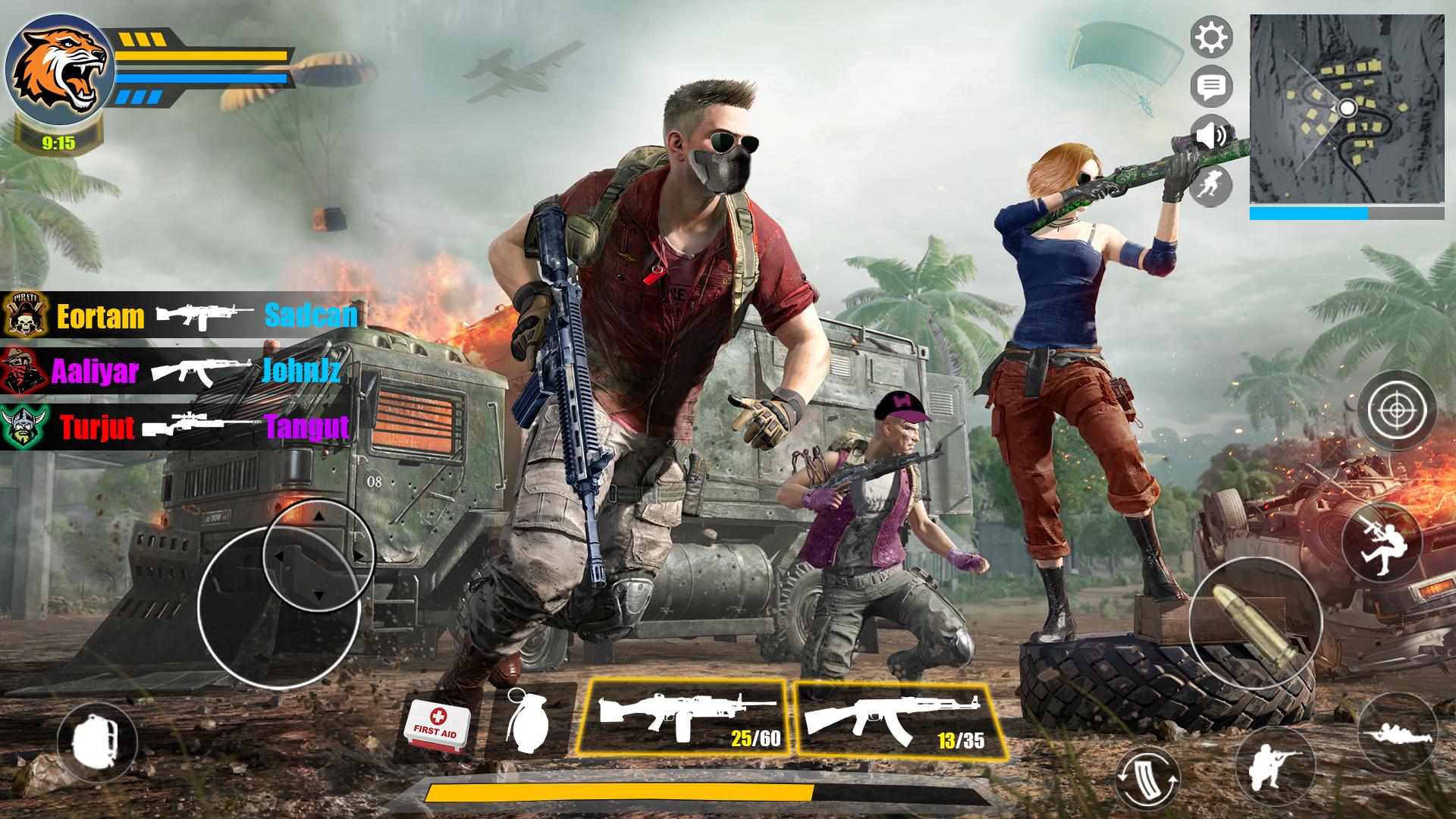 Download do APK de Critical Commando Ops: Free Fire Novos jogos