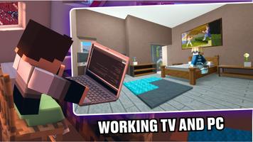 Furniture 2024 Minecraft Mod تصوير الشاشة 1