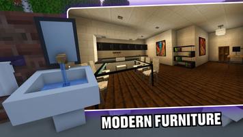 Furniture 2024 Minecraft Mod تصوير الشاشة 2