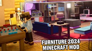 Furniture 2024 Minecraft Mod تصوير الشاشة 3