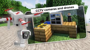 CCTV Camera Mod for Minecraft ảnh chụp màn hình 3