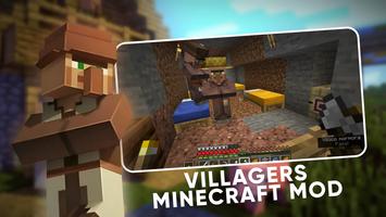 Villagers Minecraft Mod 2024 截圖 1