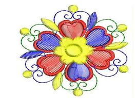 New Embroidery Designs پوسٹر