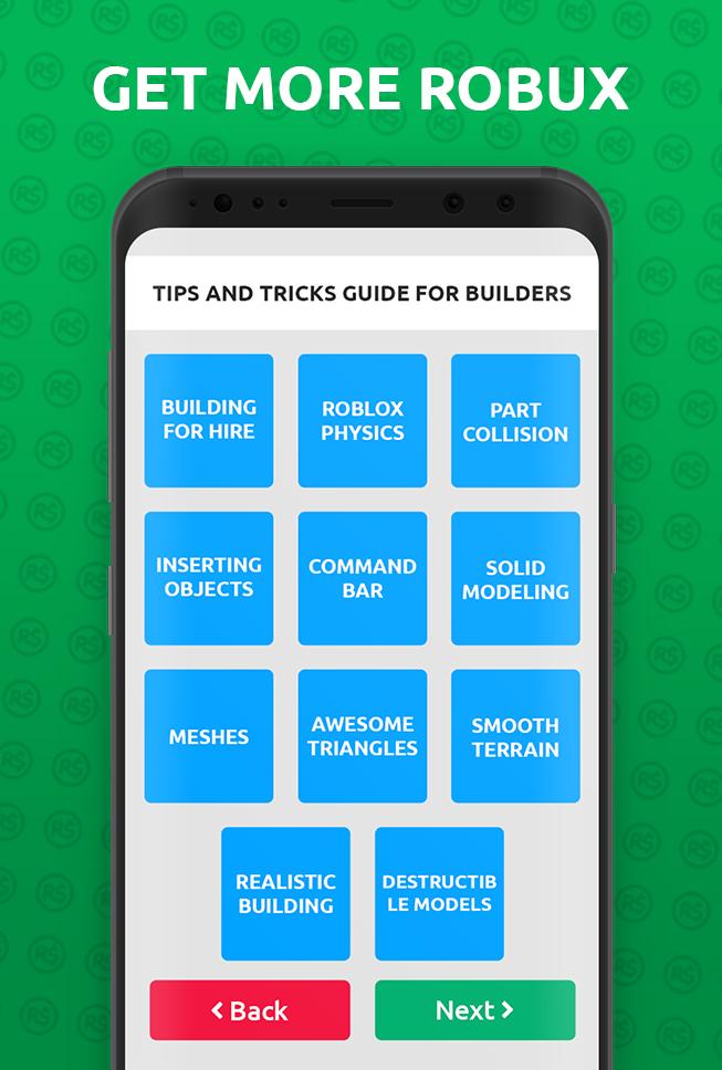 Free Robux New Collector Adder Tips 2019 For Android Apk Download - command for free robux