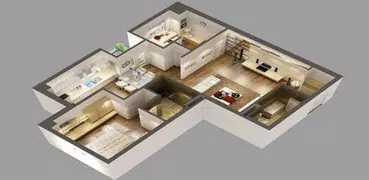 Diseño de casa pequeña 3D