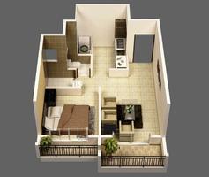 3D小房子設計 截圖 1