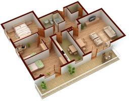 3D Small House Design screenshot 2