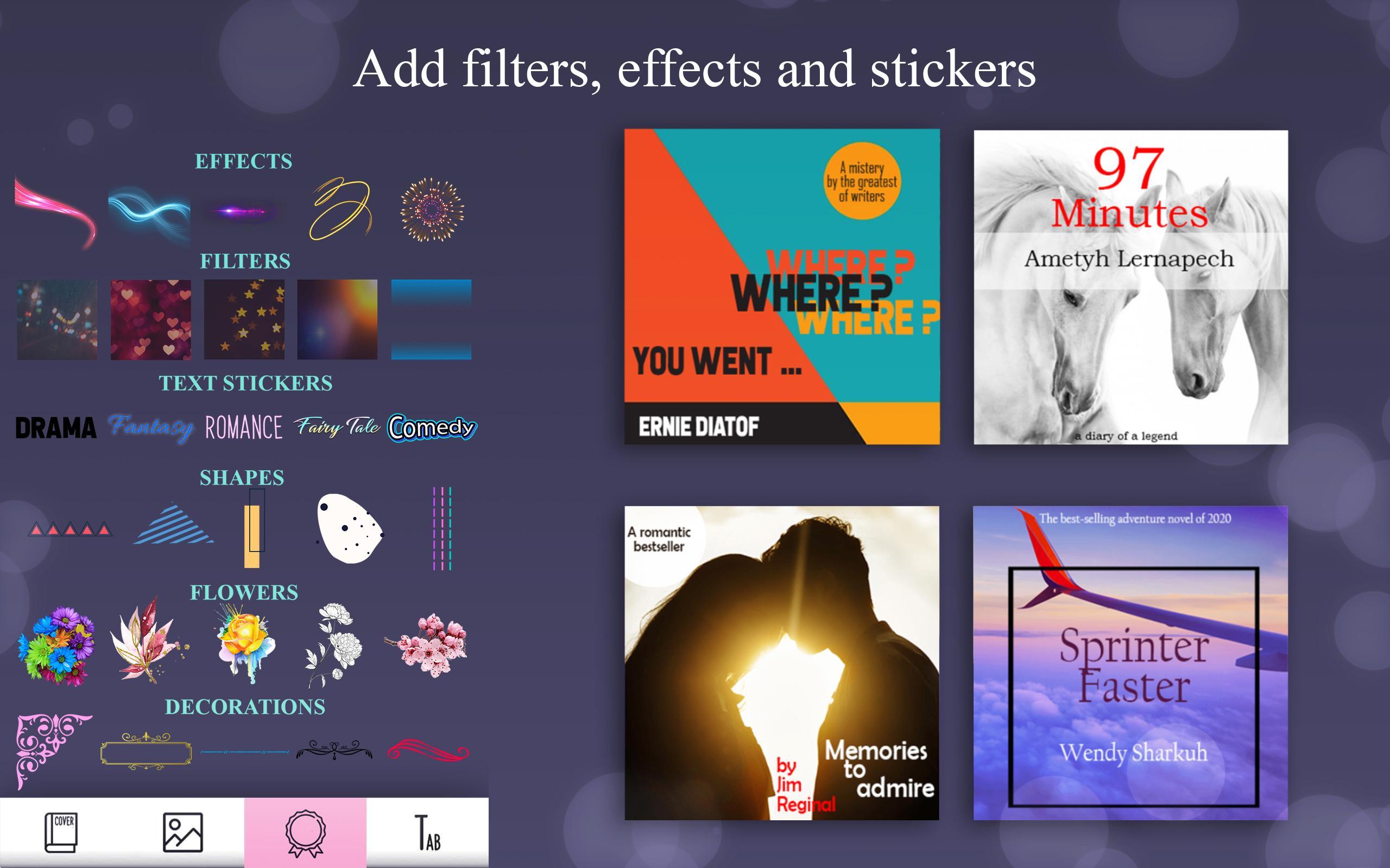 Buchcover Designer Buch Cover Maker Fur Android Apk Herunterladen