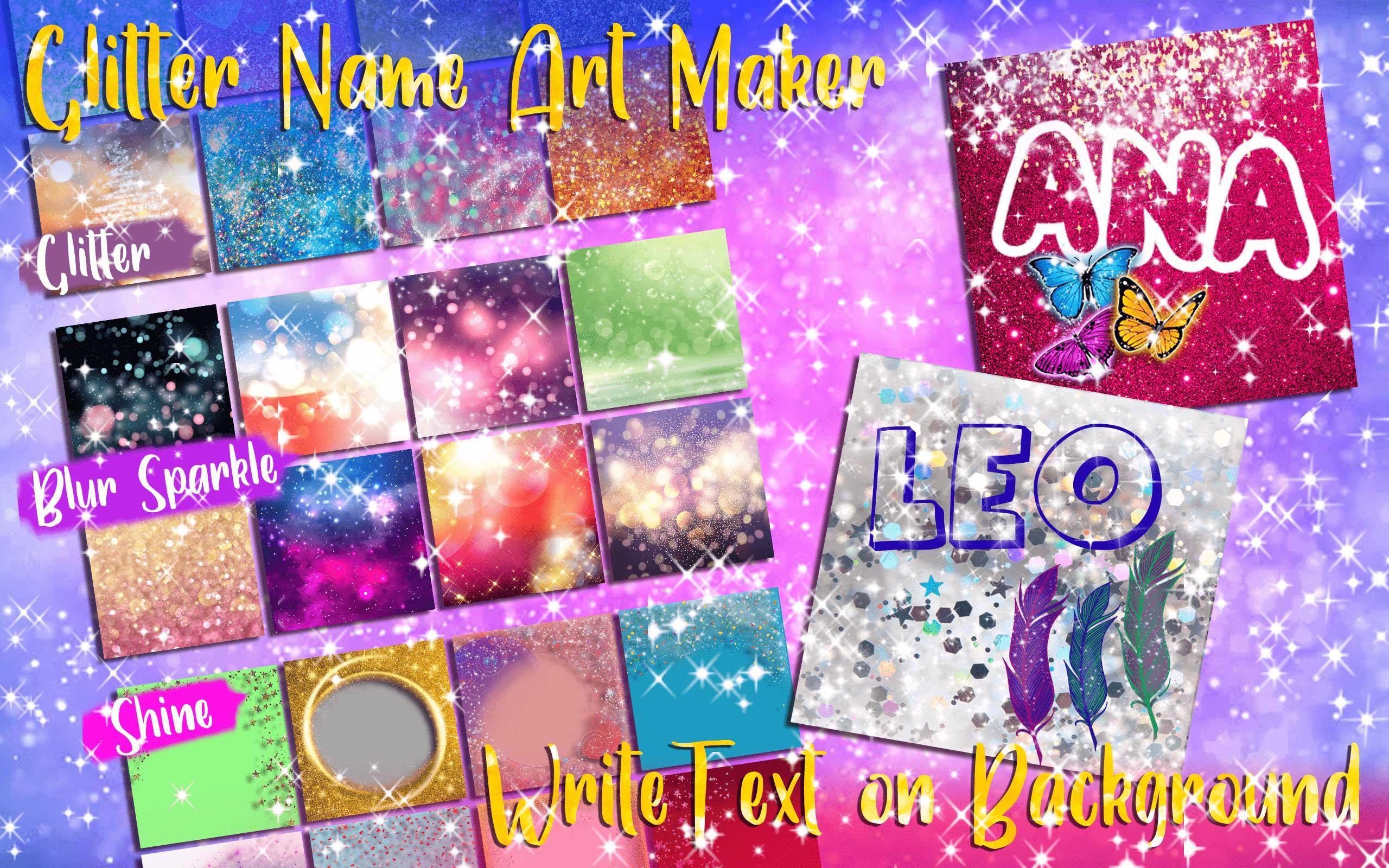 Glitter Name Art For Android Apk Download