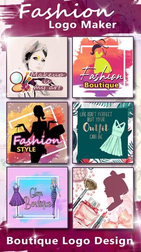 Descarga de APK de Logos de Tiendas 👠 Criador de Logotipo de Moda para  Android