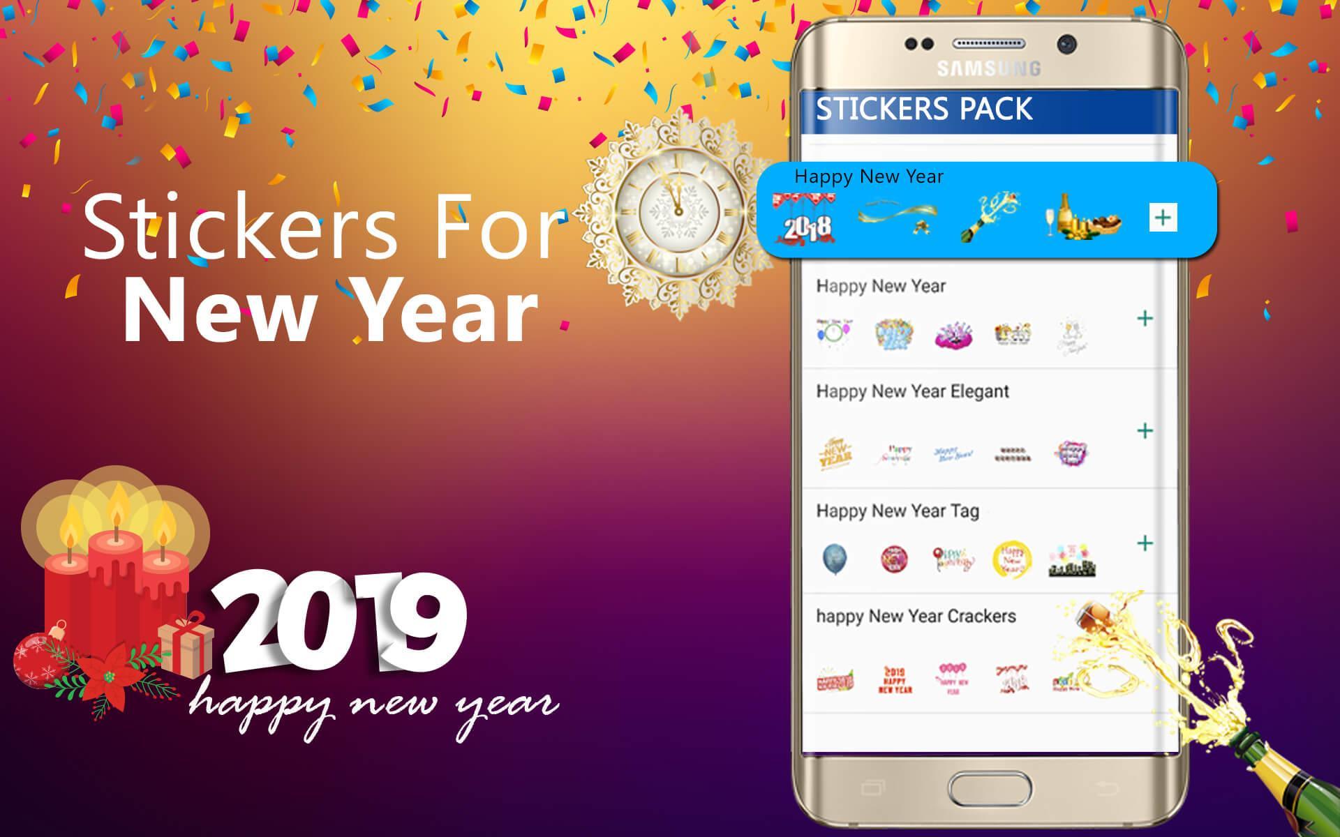 Happy New Year Sticker App For Whatsapp Stickers For Android Apk