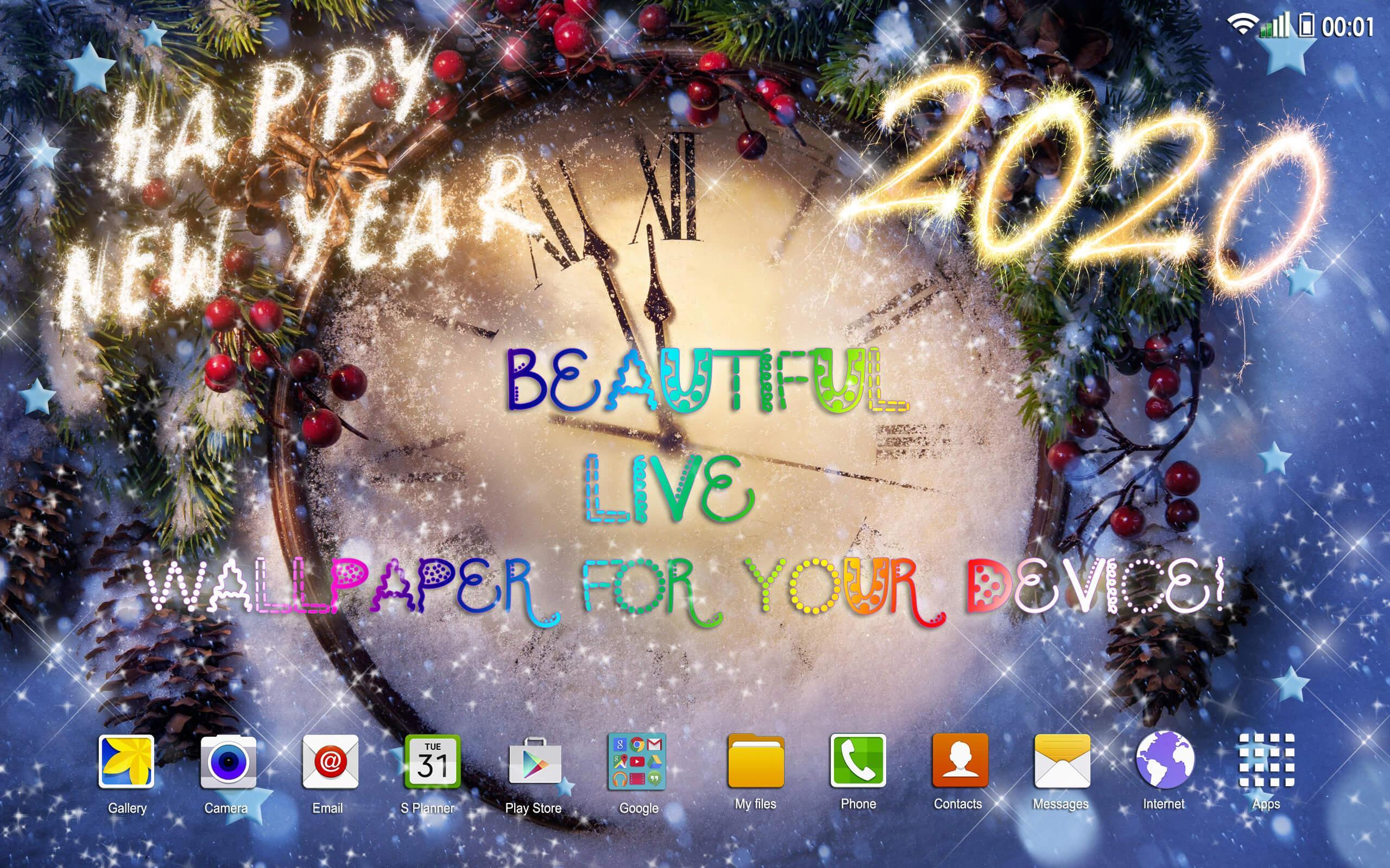 Android 用の 新年 おしゃれ 壁紙 ライブ壁紙 無料 クリスマス Apk