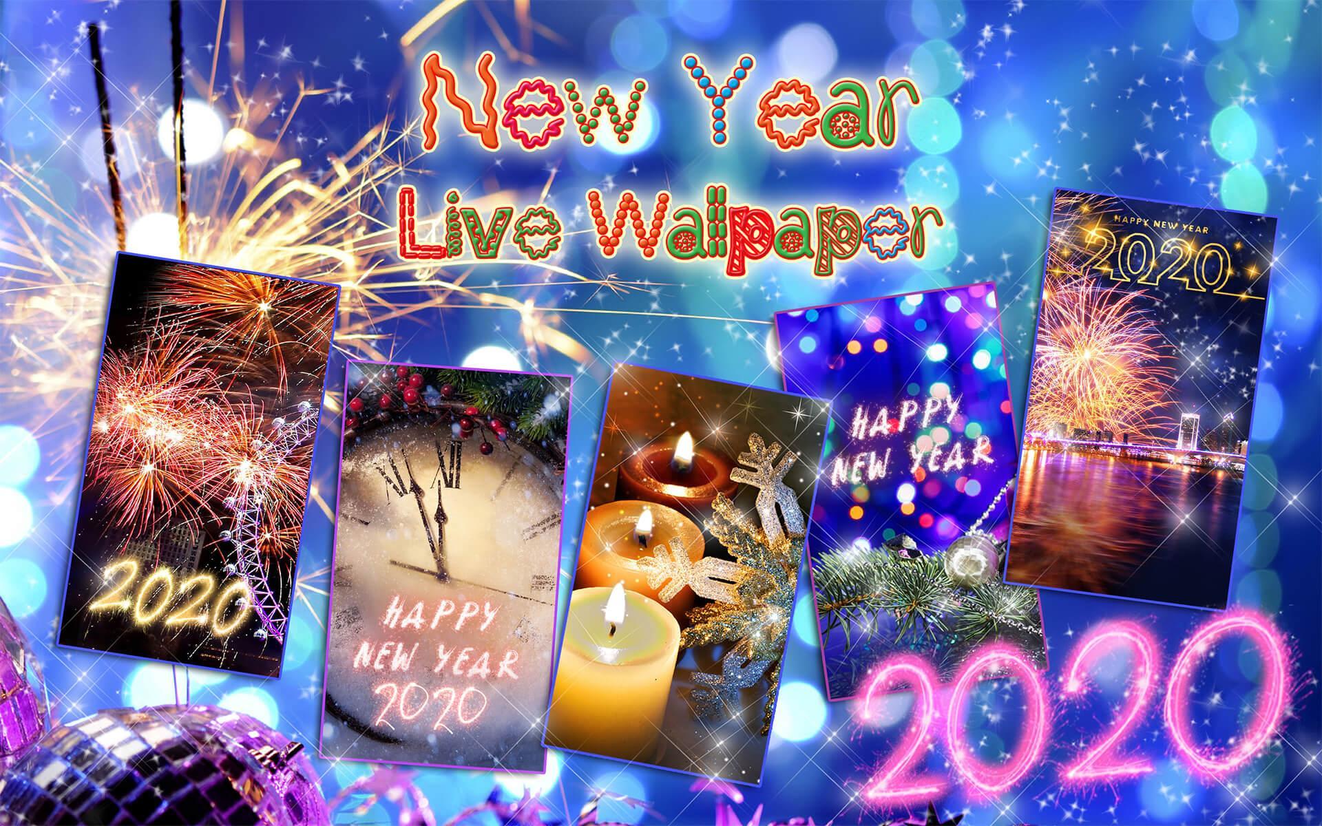 Bonne Année 2020 Noël Live Wallpaper Pour Android