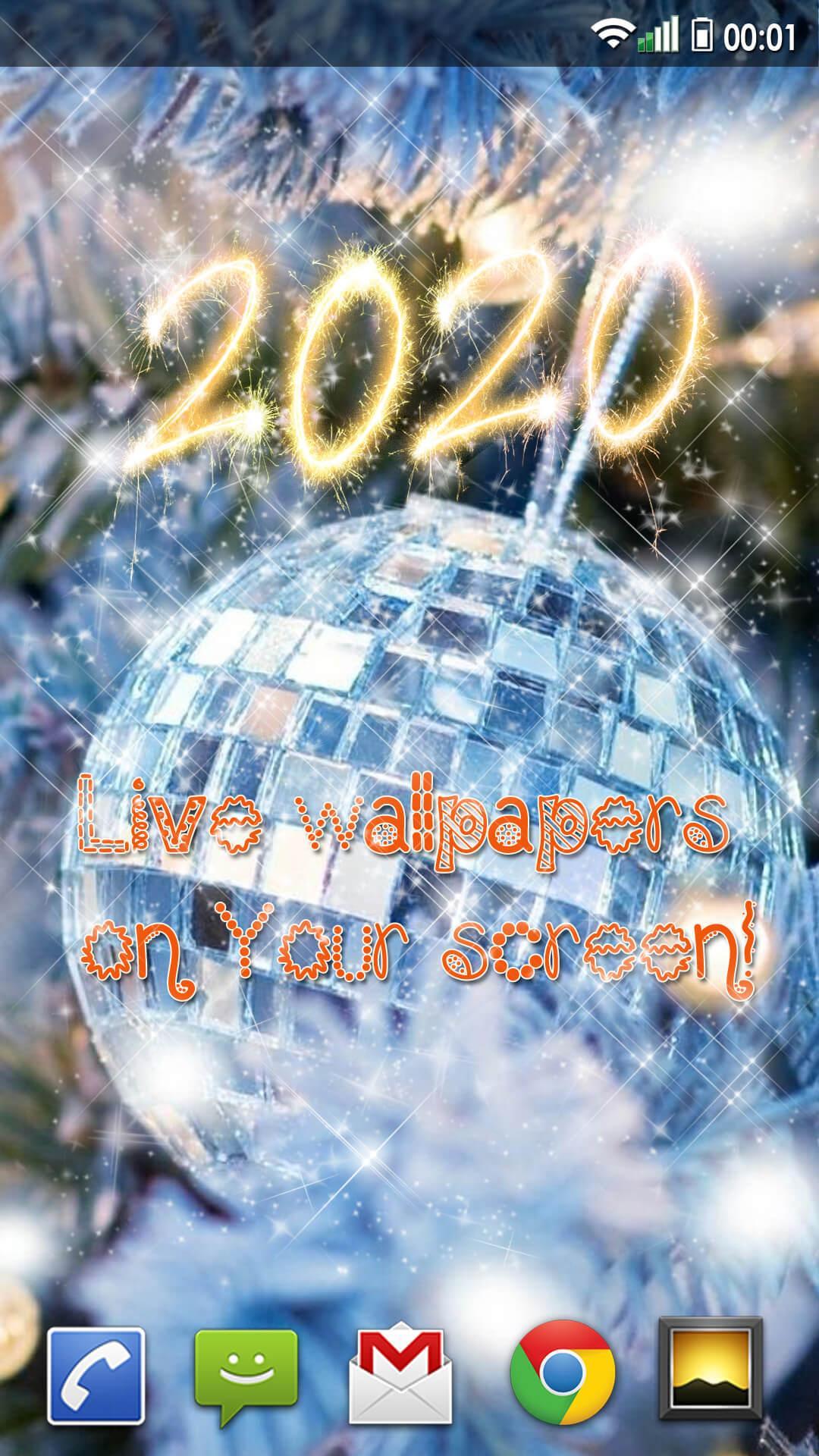 Bonne Année 2020 Noël Live Wallpaper Pour Android