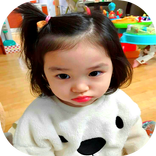 Korean Cute Baby Stickers for Whatsapp Gratis