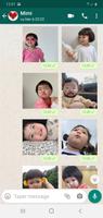 Korean Cute Baby Stickers for Whatsapp Gratis capture d'écran 3